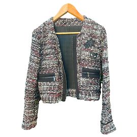 Karl Lagerfeld Jacket Dark Red Viscose Dark red