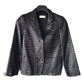 Dries Van Noten Jacken Schwarz Andere