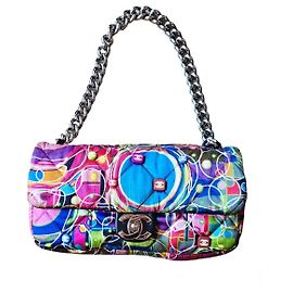 Bolsa Chanel multicolor Multicor