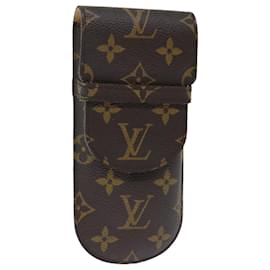 Louis Vuitton-LOUIS VUITTON Monogram Etui Lunette Rabat Glasses Case M62970 LV Auth ki4351-Monogram
