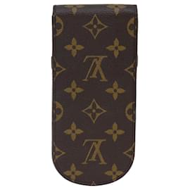 Louis Vuitton-LOUIS VUITTON Monogram Etui Lunette Rabat Brillenetui M62970 LV Auth ki4351-Monogramm