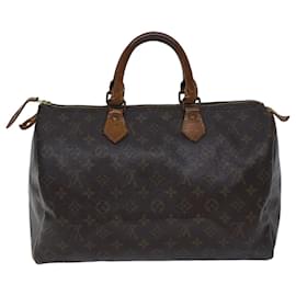 Louis Vuitton-Louis Vuitton Monogram Speedy 30 Hand Bag M41526 LV Auth 72973-Monogram