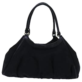 Gucci-gucci Borsa tote in tela GG nera 189835 auth 71801-Nero