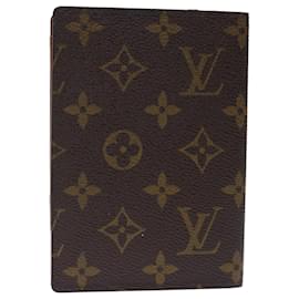 Louis Vuitton-LOUIS VUITTON Monogramm Couvel Tüll Passopole Reisepassetui M60180 Auth 71365-Monogramm