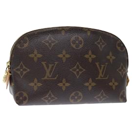 Louis Vuitton-Estuche cosmético M con monograma Pochette Cosmetic PM de LOUIS VUITTON47515 LV Auth 71669-Monograma