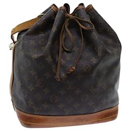 Louis Vuitton-LOUIS VUITTON Monogram Noe Shoulder Bag M42224 LV Auth 71743-Monogram