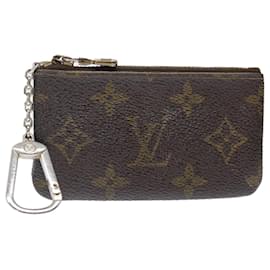 Louis Vuitton-LOUIS VUITTON Monogramm Pochette Cles Geldbörse M.62650 LV Auth 71367-Monogramm