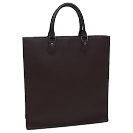 Louis Vuitton-LOUIS VUITTON Epi Sac Plat Hand Bag Mocha Brown M5908D LV Auth 72177-Brown,Other