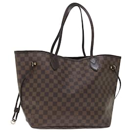 Louis Vuitton-LOUIS VUITTON Damier Ebene Neverfull MM Tote Bag N51105 LV Auth 72456-Other