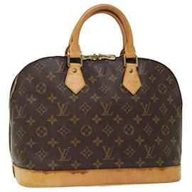 Louis Vuitton-Bolsa de mão M LOUIS VUITTON com monograma Alma M51130 Autenticação de LV 71491-Monograma