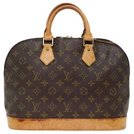 Louis Vuitton-LOUIS VUITTON Monogram Alma Hand Bag M51130 LV Auth 71491-Monogram