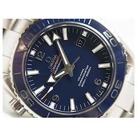 Omega-OMEGA SEA MASTER Planet Ocean 600M Co-Axial 45.5 mm ref.232.90.46.21.03.001 Mens-Silvery