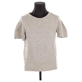 Isabel Marant-Short-sleeved sweater-Grey