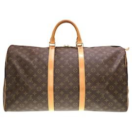 Louis Vuitton-Louis Vuitton Keepall 55-Marrom