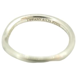Tiffany & Co-Faixa curva Tiffany & Co-Prata