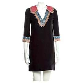 Robe Gucci noire en polyester Noir