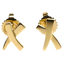 Tiffany & Co-Tiffany & Co kiss earrings-Golden