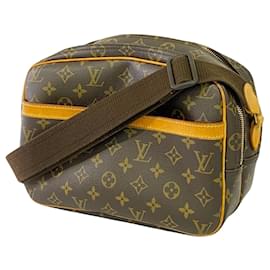 Louis Vuitton-Louis Vuitton Reportero PM-Castaño