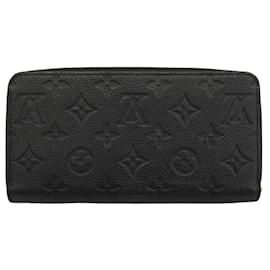 Louis Vuitton-Louis Vuitton Portefeuille zippy-Black