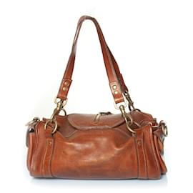 Mulberry-Mulberry, Brown leather Alana shoulder bag-Brown
