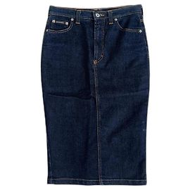 D&G Saia midi de ganga Dolce & Gabbana Azul