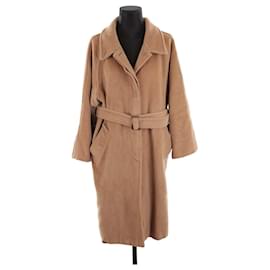 Max Mara-Abrigo de lana-Beige