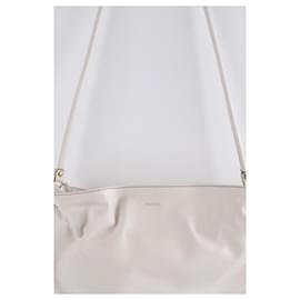 Frame Denim-This shoulder bag features a leather body-White