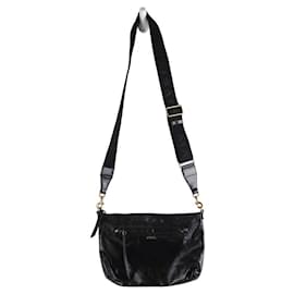 Isabel Marant-This shoulder bag features a leather body-Black