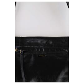 Isabel Marant-This shoulder bag features a leather body-Black