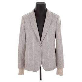 Fabiana Filippi-Blazer de lana-Gris