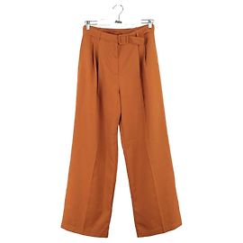 Tara Jarmon Pantalon large orange Orange