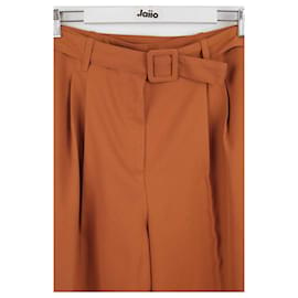 Tara Jarmon-Pantalon large orange-Orange
