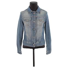 Dolce & Gabbana-Veste en coton-Bleu