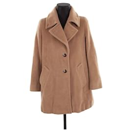 Max Mara-Manteau en laine-Beige