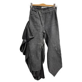 LOEWE Vaqueros T.fr 36 Algodón Negro