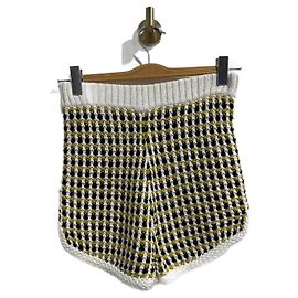Pantalones cortos PAULE KA T.International M Algodón Amarillo