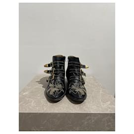 Chloé-CHLOE  Ankle boots T.eu 37 leather-Black