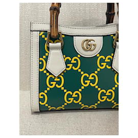 Gucci-GUCCI Borse T.  Leather-Verde