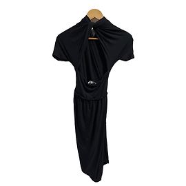 Robe CARVEN T.FR 36 Viscose Noir