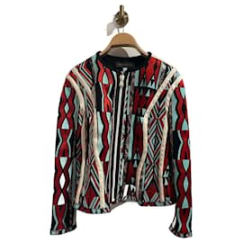 Louis Vuitton-LOUIS VUITTON Vestes T.International XS Coton-Rouge