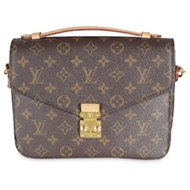 Louis Vuitton-Louis Vuitton Monogram Canvas Pochette Metis-Brown