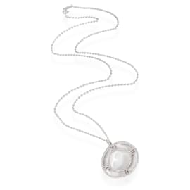 Tiffany & Co-TIFFANY & CO. Pendentif Cercle de Diamants Atlas en 18K or blanc 0.25 ctw-Autre