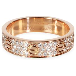 Cartier-Cartier Love Wedding Band, Diamond Paved (Rose gold)-Other