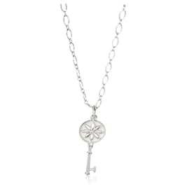 Tiffany & Co-TIFFANY & CO. Ciondolo Fashion della Collezione Key in Argento 925 0.01 ctw-Altro