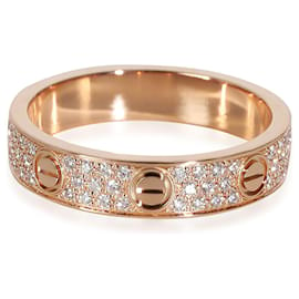 Cartier-Cartier Love Wedding Band, Diamond Paved (Rose gold)-Other