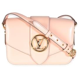 Louis Vuitton-Louis Vuitton Rose Himalaya Glattes Kalbsleder LV Pont 9-Pink