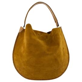 Isabel Marant-Borsa morbida Oskan - Isabel Marant - Pelle - Marrone-Marrone