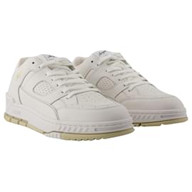 Axel Arigato-Area Lo Sneakers - Axel Arigato - Leather - White/Beige-White