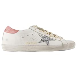 Golden Goose Deluxe Brand-Scarpe da ginnastica Super Star - Golden Goose Deluxe Brand - Pelle - Bianco-Bianco