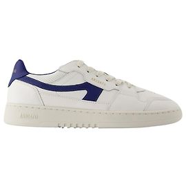 Baskets Dice Stripe - Axel Arigato - Cuir - Blanc/blue Blanc